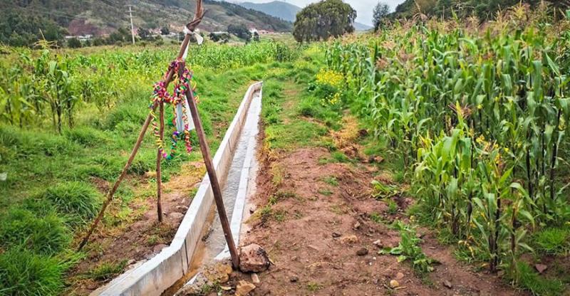 Huánuco: anuncian culminación de ocho obras de riego en beneficio de 800 familias productoras