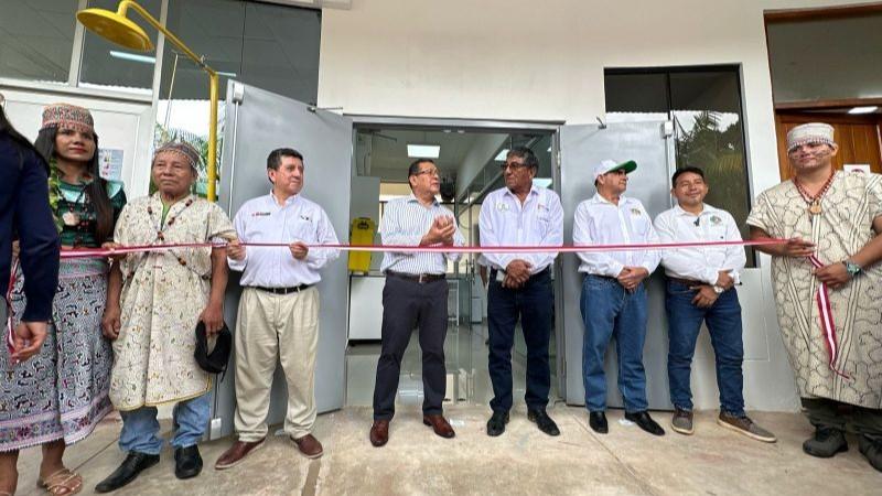 IIAP inaugura moderno laboratorio ambiental y fortalece la restauración de suelos degradados por minería