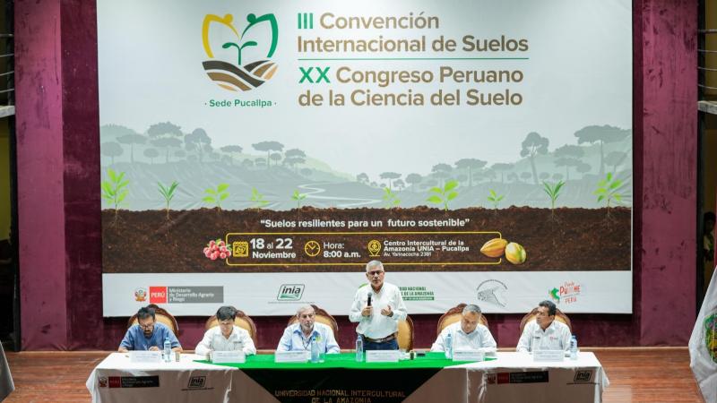 “III edición de la Convención Internacional de Suelos” se realizará el Pucallpa