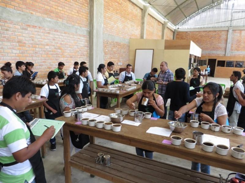 JÓVENES DE SAN MARTÍN SE CAPACITAN EN CONTROL DE CALIDAD DE CAFÉS ESPECIALES