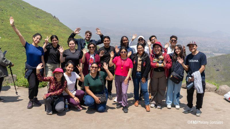 Jóvenes peruanos se convierten en campeones del bosque y alzan su voz frente a la crisis climática