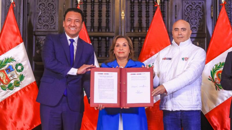 Junín: firman acuerdo para poner en marcha Proyecto de Afianzamiento Hídrico del río Shullcas