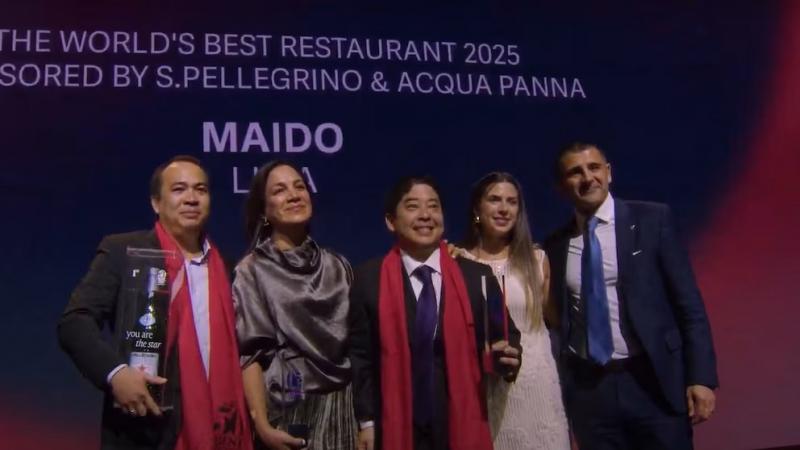Maido es elegido el mejor restaurante del mundo