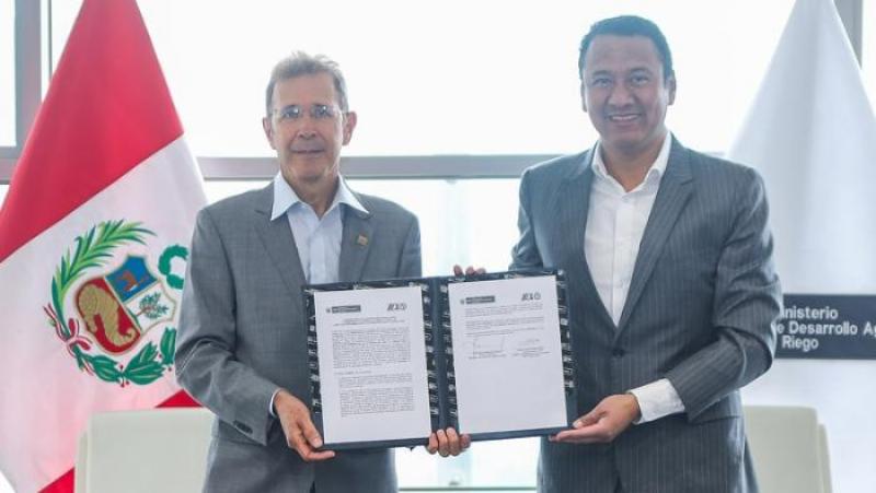 Midagri en alianza con IICA impulsarán proyectos para el desarrollo sostenible del agro peruano