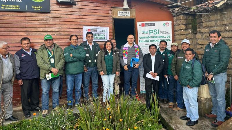 Midagri instala nueva oficina del Programa Subsectorial de Irrigaciones (PSI) en Huancavelica