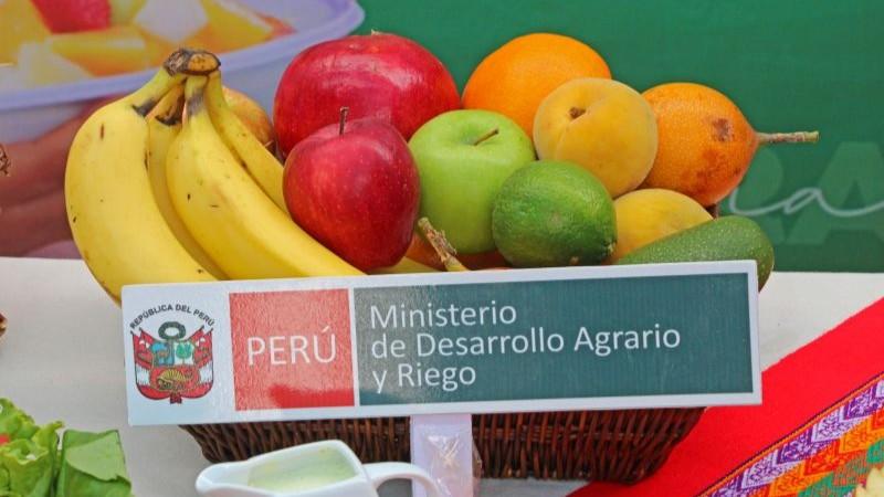 Midagri promueve consumo de frutas y verduras que produce la agricultura familiar del país