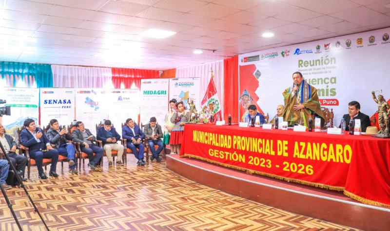 Puno: Midagri priorizará 9 proyectos productivos y de riego para impulsar el desarrollo agropecuario en la cuenca del río Ramis