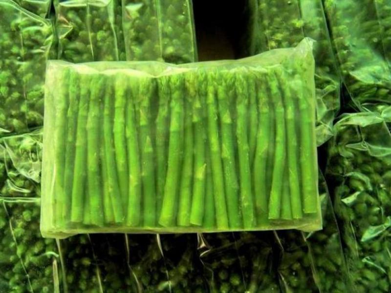Se incrementan exportaciones de espárragos congelados