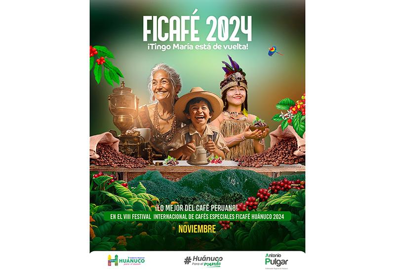 Tingo María será sede de la Ficafé 2024