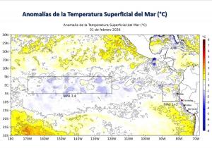 Fenómeno El Niño se presentaría como un evento débil desde marzo