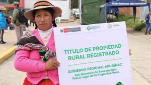 Midagri inscribió 100.284 títulos de propiedad rural desde 2021 a la fecha en 10 regiones del país