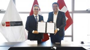 Midagri y Confederación Suiza suscriben alianza para promover una agricultura sostenible, competitiva e inclusiva