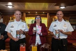 Productos de pequeños agricultores se exhibirán en gira mundial a bordo del buque “Unión” de la Marina de Guerra