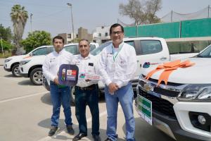 Sierra y Selva Exportadora presenta moderna flota vehicular para facilitar asistencia técnica y comercial a productores  