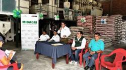 Midagri concreta primera compra de arroz
